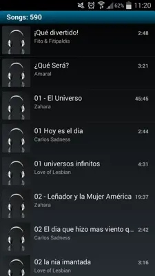 Laya Music Player android App screenshot 4